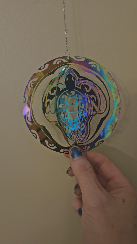 3D Turtle Sun Catcher
