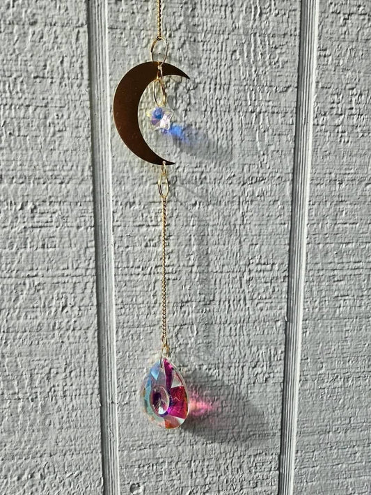 Crescent Moon Sun Catcher